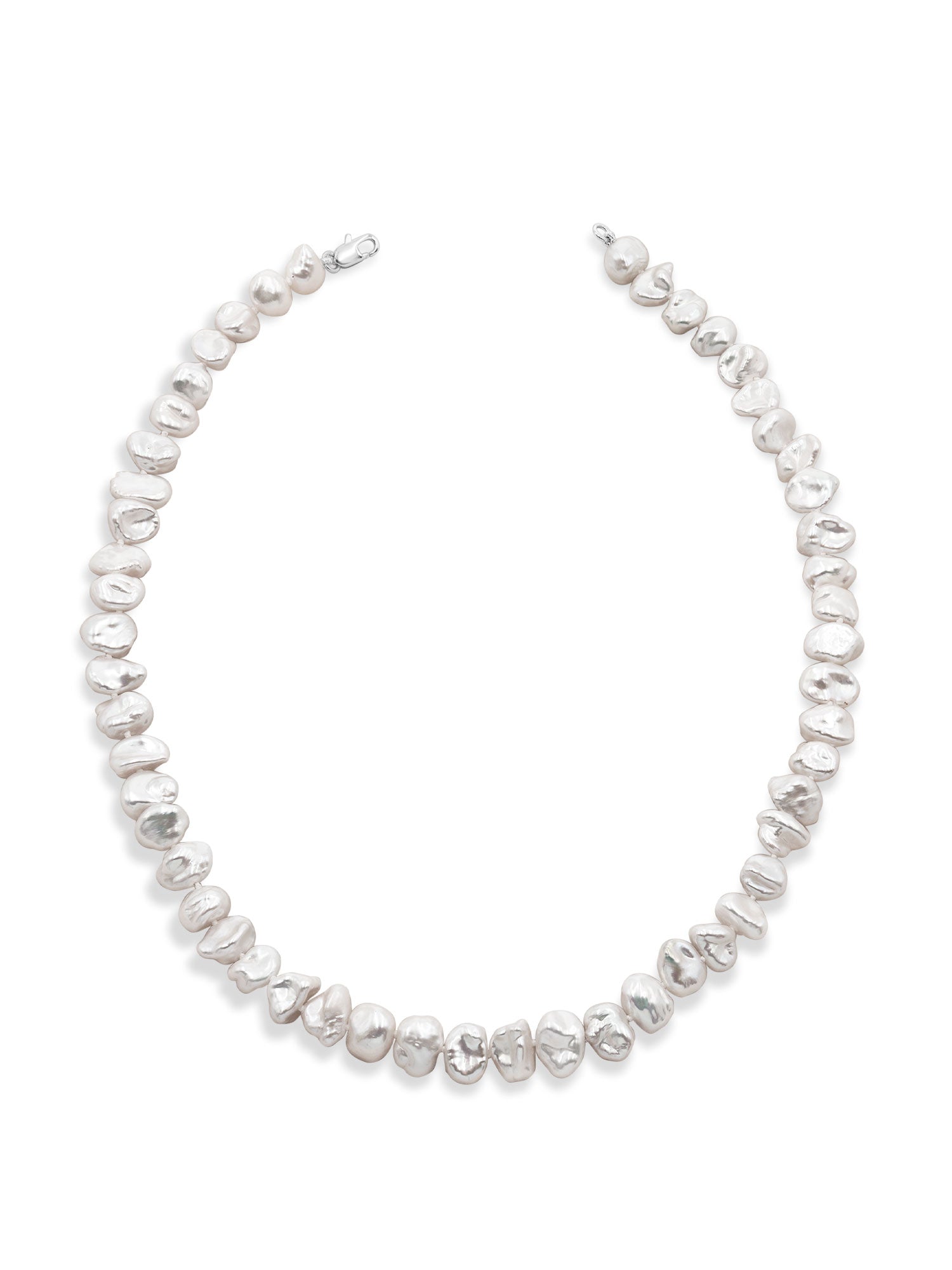 Collar de Perlas Cultivadas de Agua Dulce Barrocas Keshi de 9-10 mm Secret & You