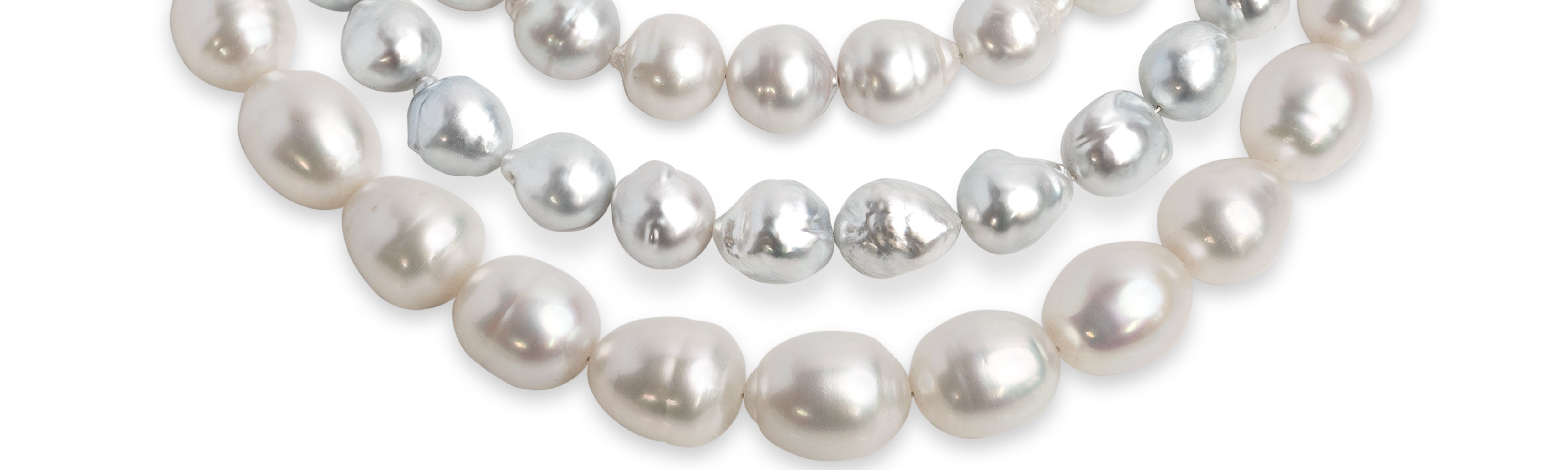 Collares de Perlas Cultivadas Australianas
