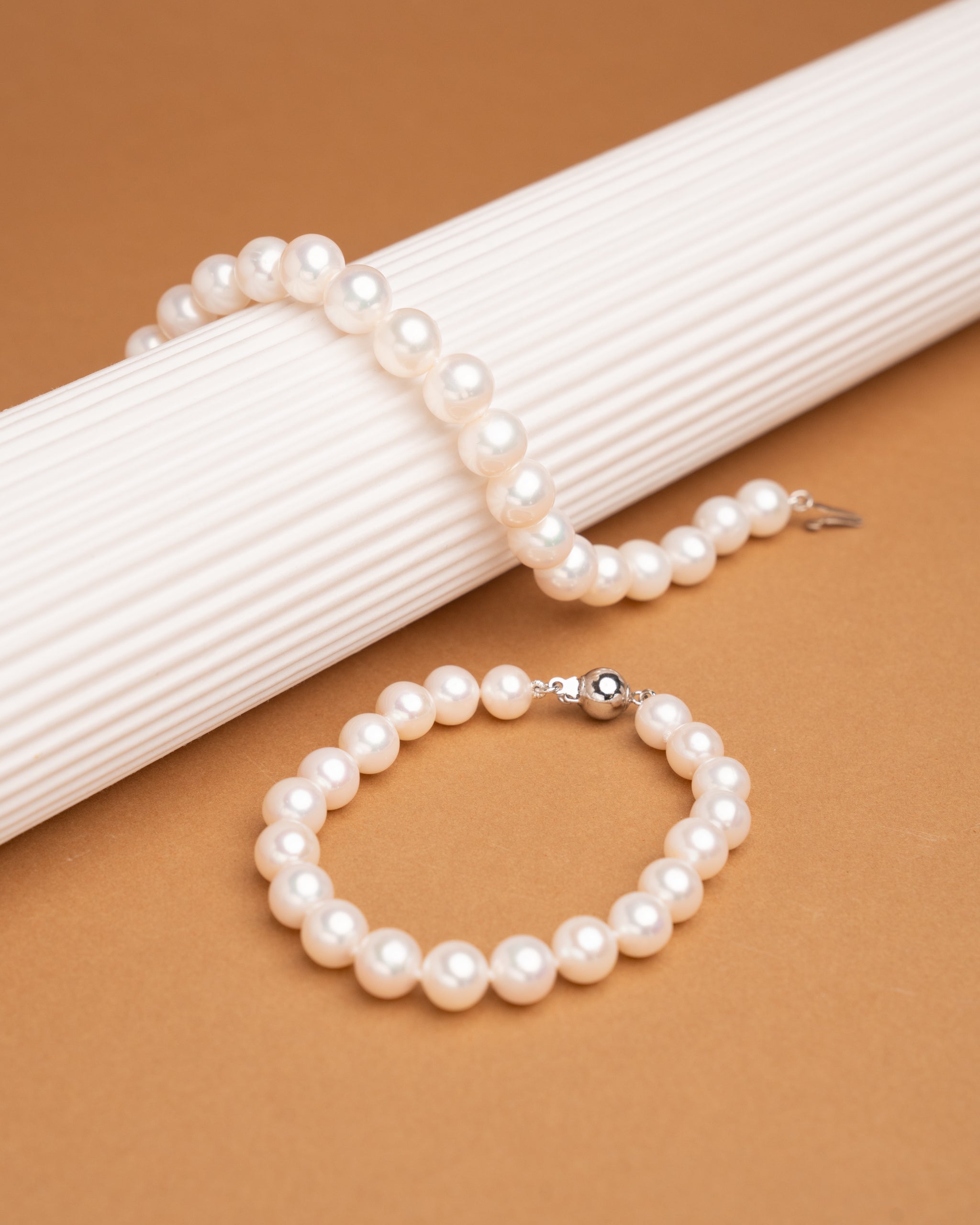 Bracelet de perles rondes