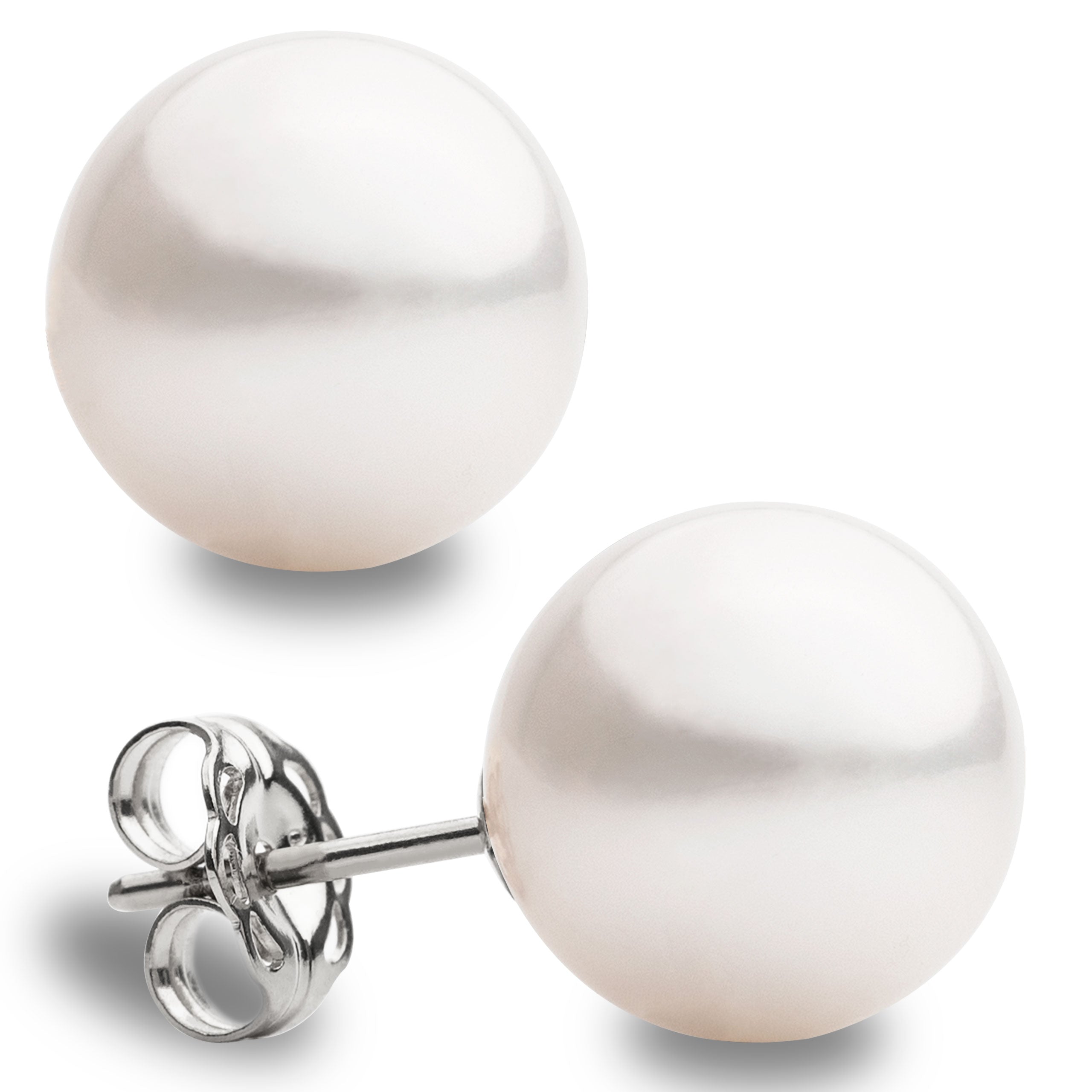 Pendientes de perlas cultivadas australianas en oro 18k 11,5-12,0 mm