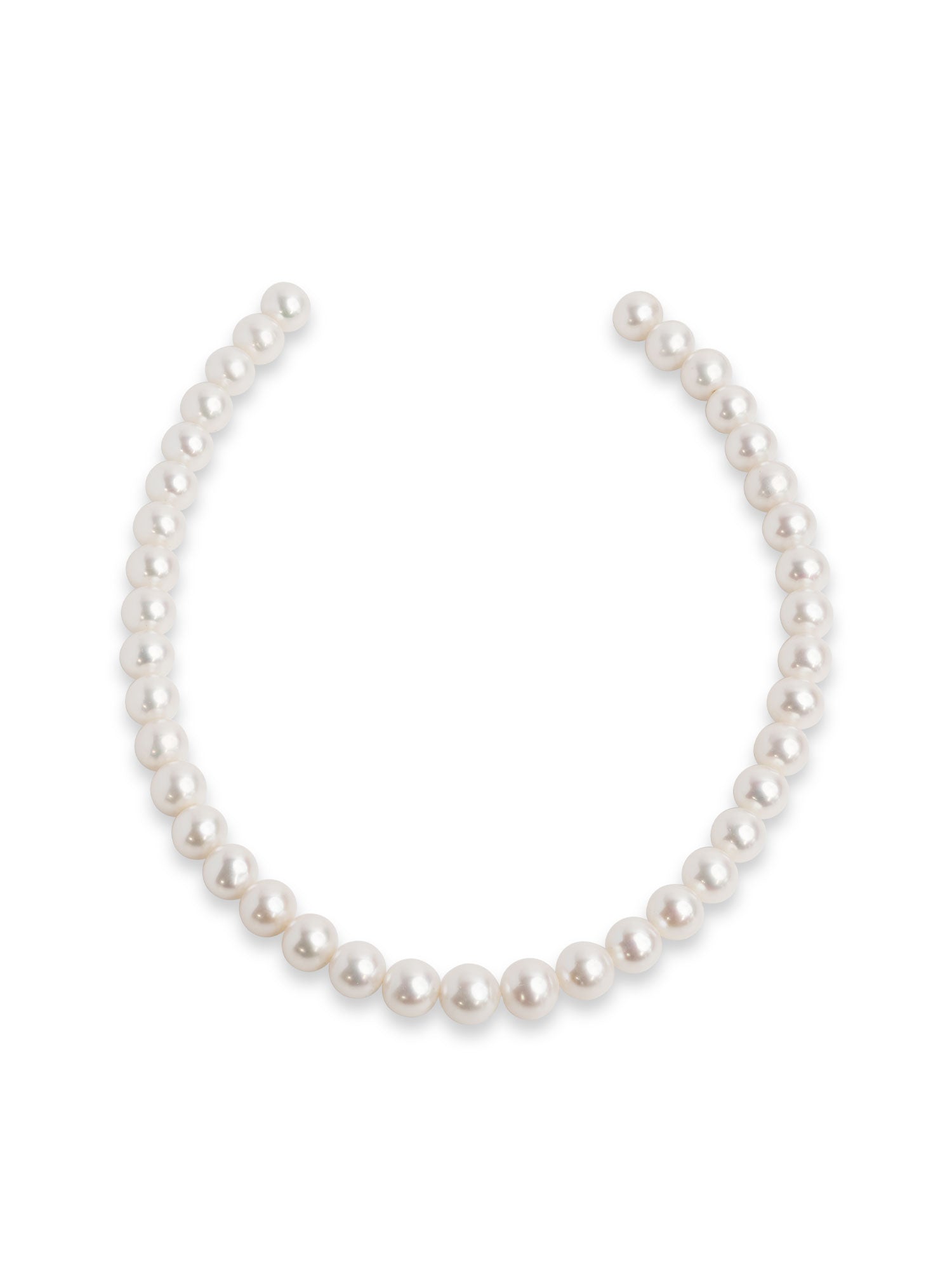 Collar de perlas cultivadas naturales de agua dulce edison de 11 a 12 mm Secret & You