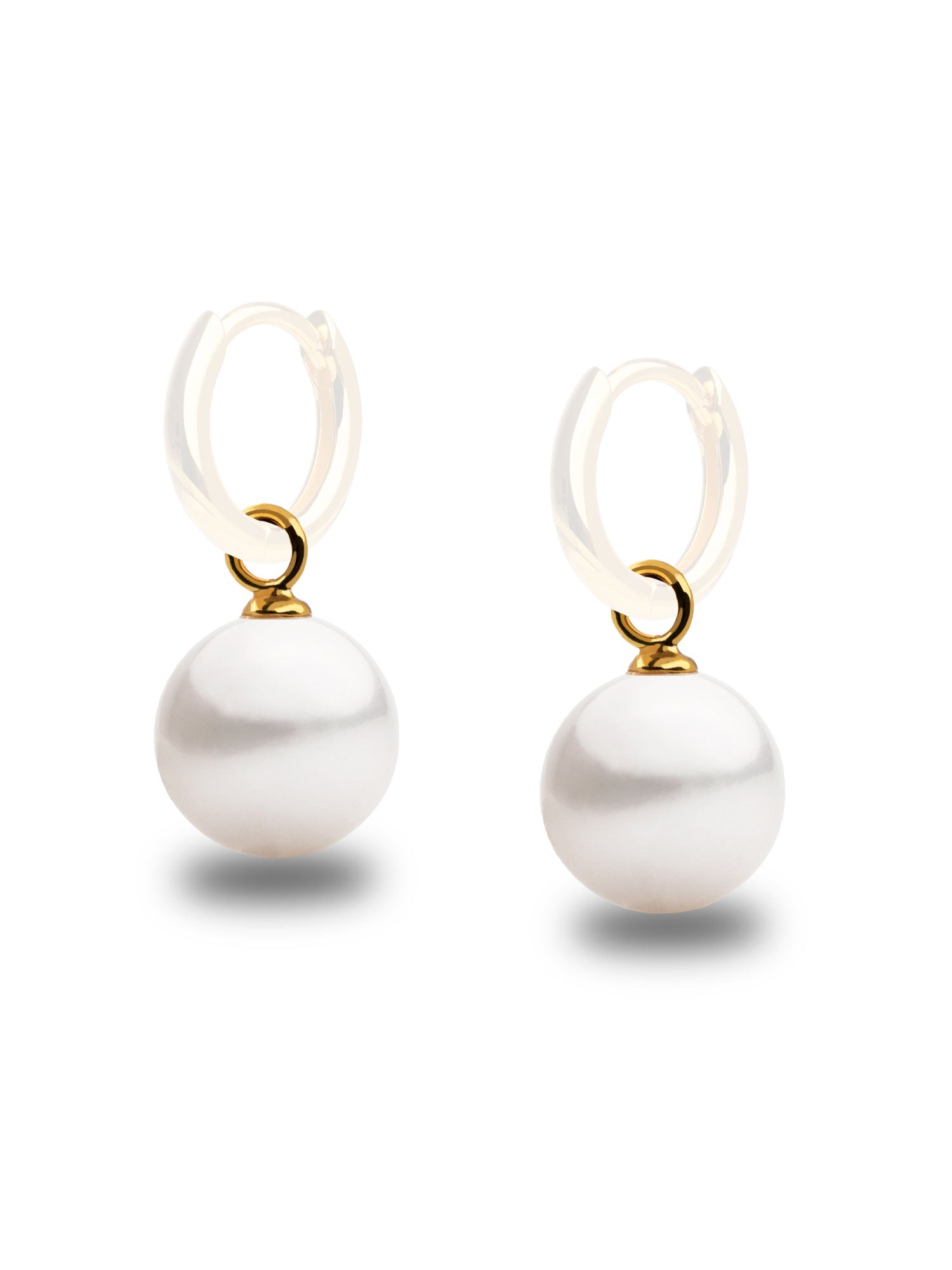 foto de charm de perlas redondas - oro vermeil secret & you 