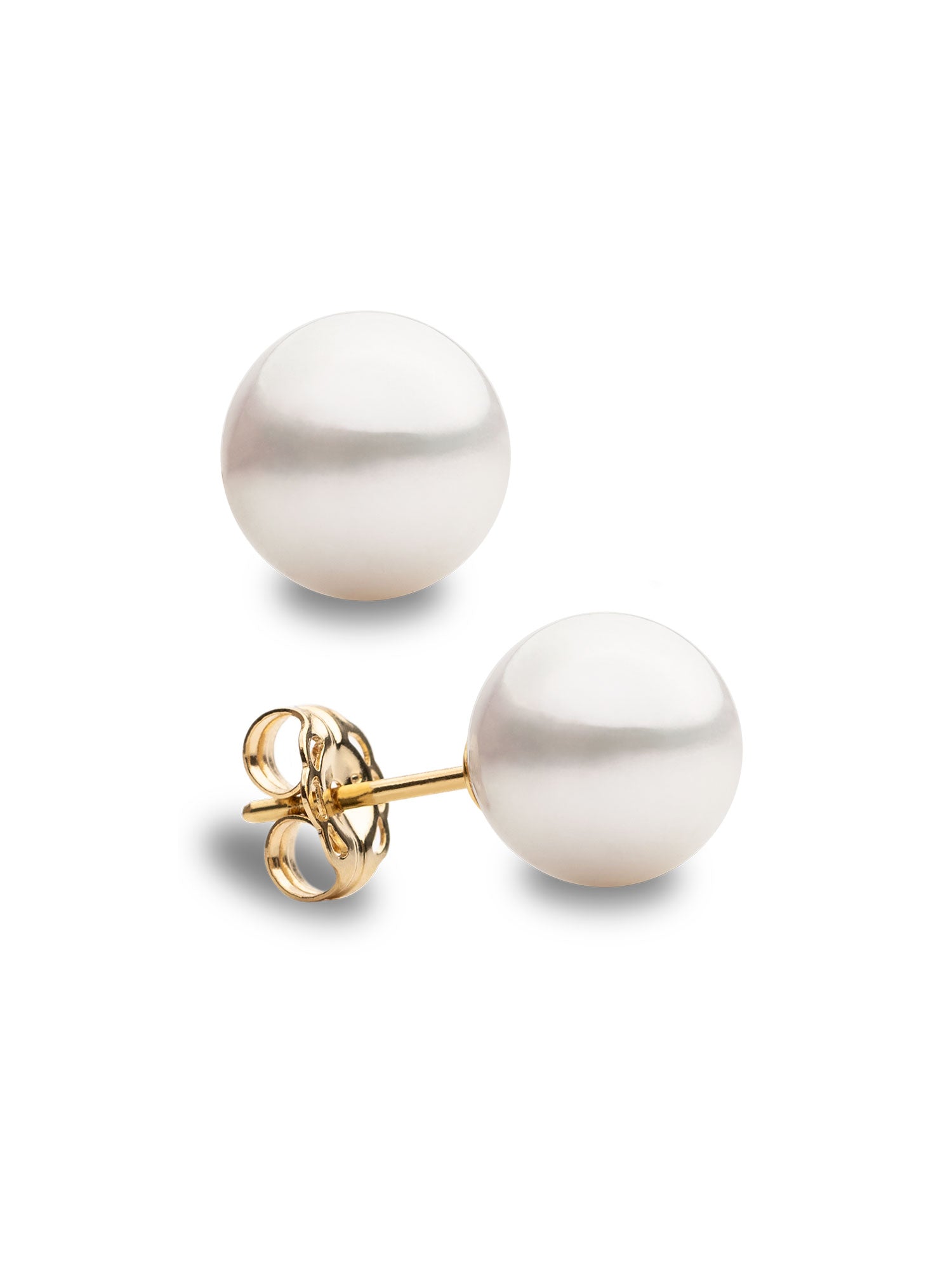 Pendientes de perlas Akoya Japonesas de 7-7,5 mm